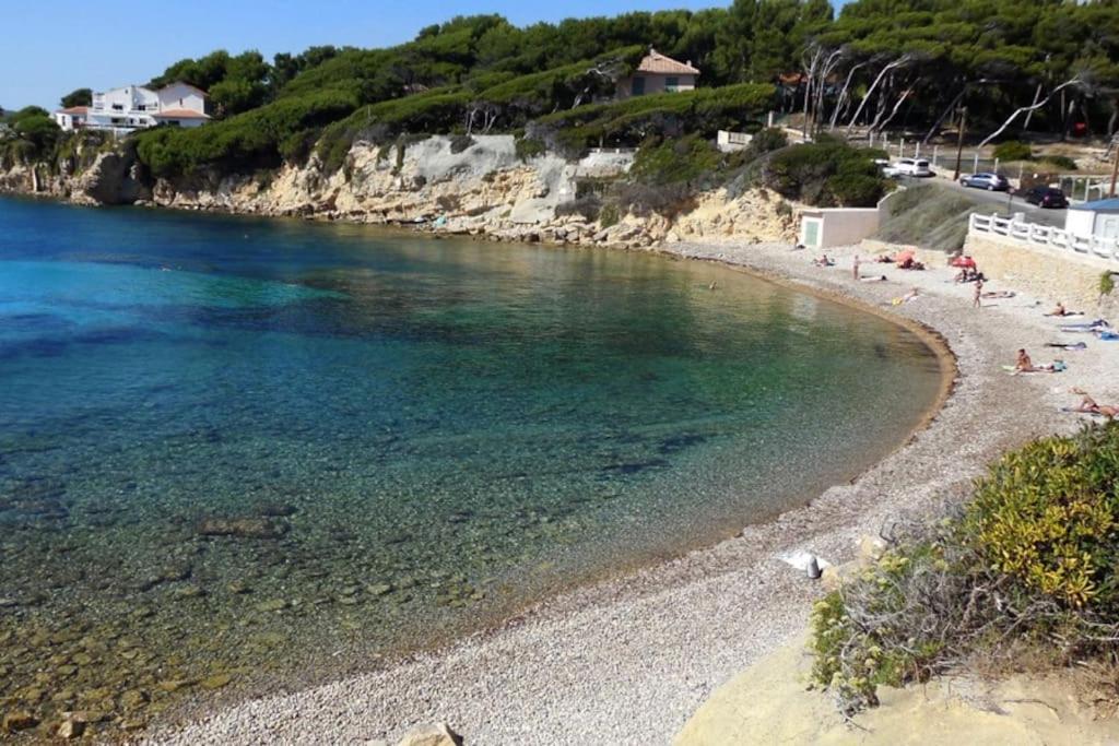 Joli Studio A 6 Min A Pied De La Plage Daire Sanary-sur-Mer Dış mekan fotoğraf